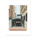 New Yorker or nowhere, affiche d'art d'Aude de Riberolles – visuel 3