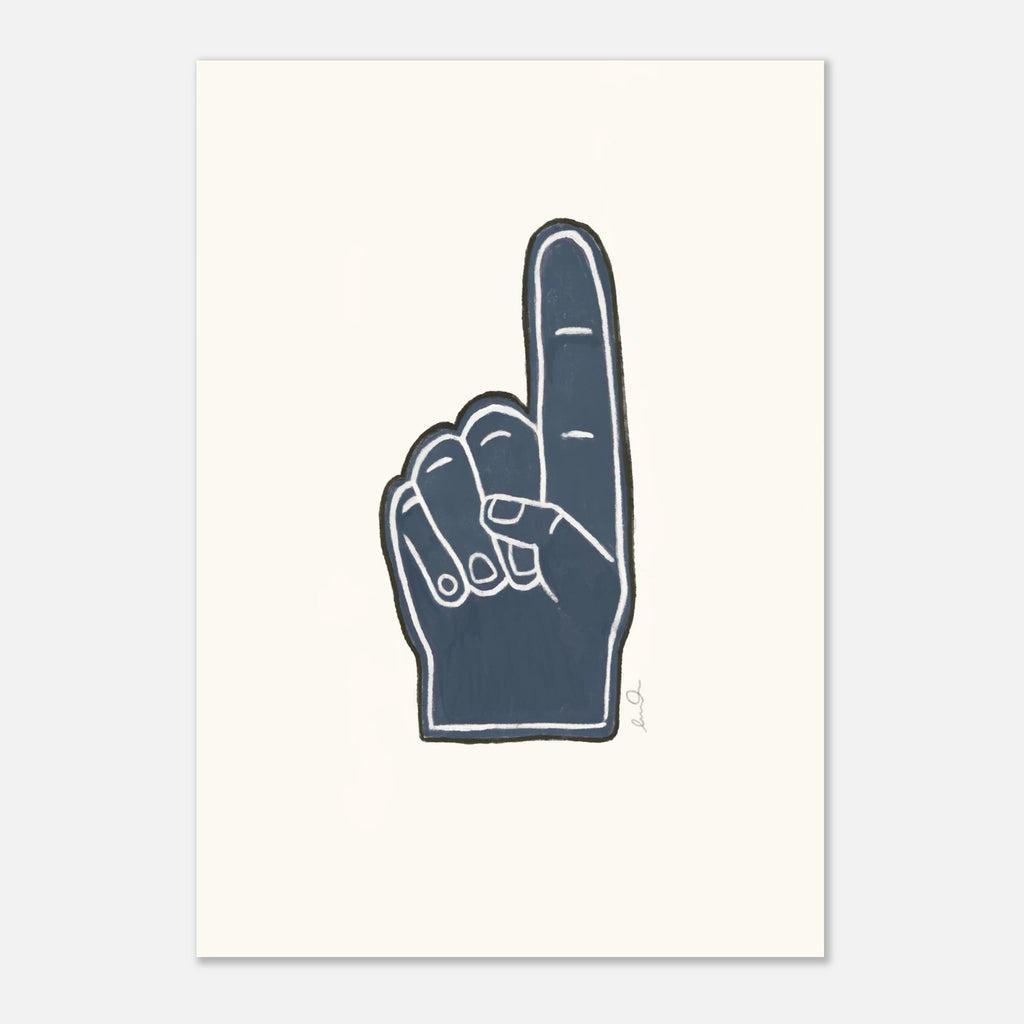 Number one, affiche illustrée d'Émilie J. Ouellet – visuel 8