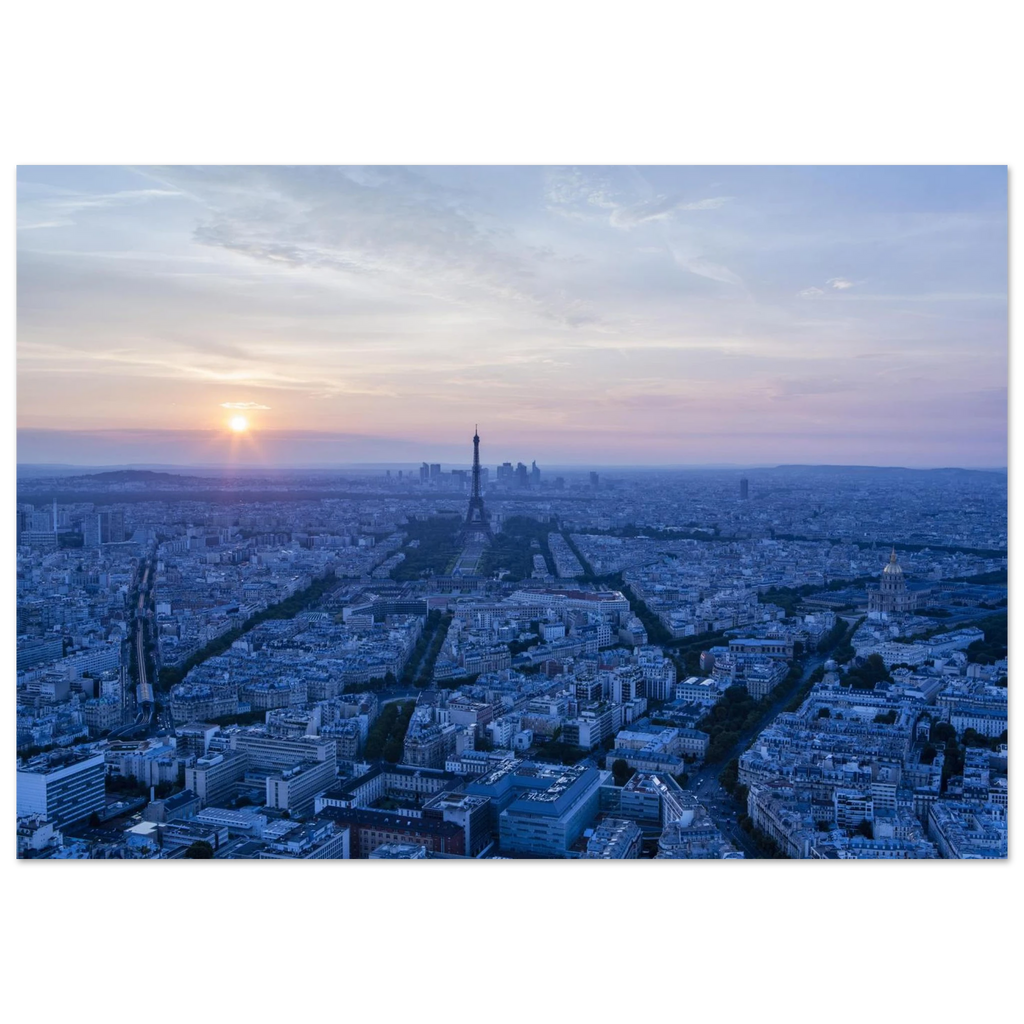 Paris, depuis la Tour Montparnasse, photographie d'art de Mohamed Khalil – visuel 2