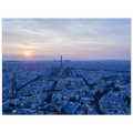 Paris, depuis la Tour Montparnasse, photographie d'art de Mohamed Khalil – visuel 3