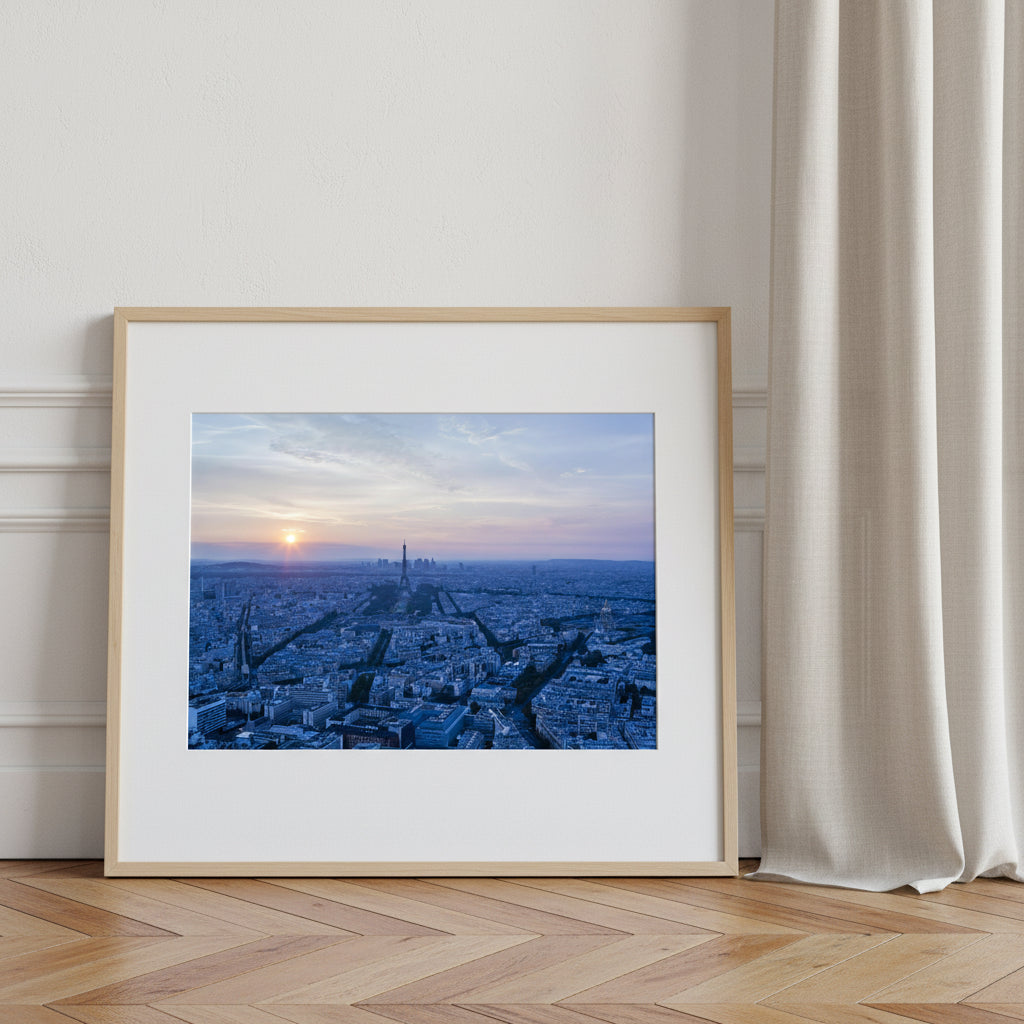 Photographie d'art Paris, depuis la Tour Montparnasse par Mohamed Khalil – tirage photo
