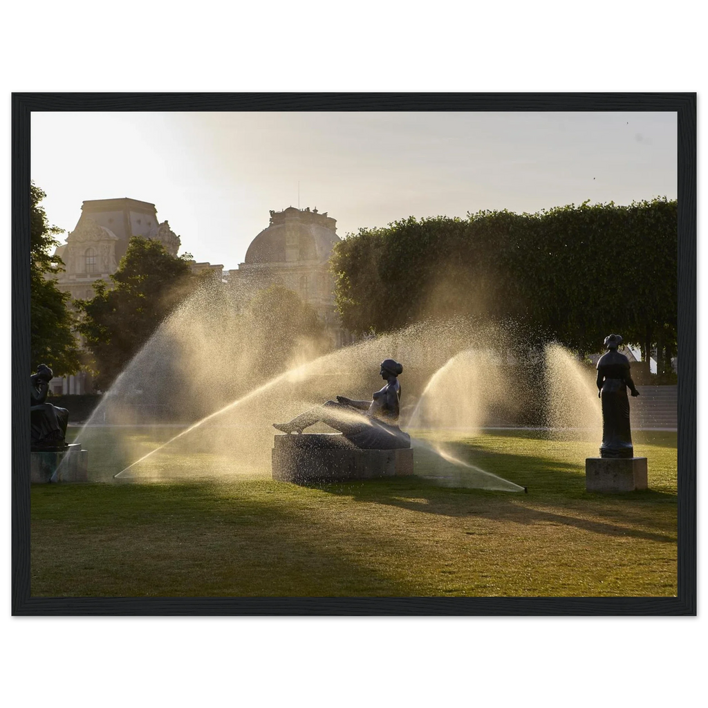 Paris, Jardin du Carrousel, photographie d'art de Mohamed Khalil encadrée – visuel 6