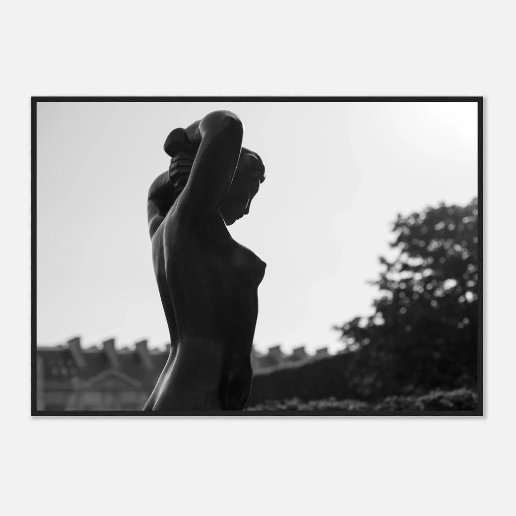 Paris, Jardin du Carrousel, photographie d'art de Mohamed Khalil encadrée – visuel 7