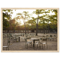 Paris, Jardin du Luxembourg, photographie d'art de Mohamed Khalil encadrée – visuel 3