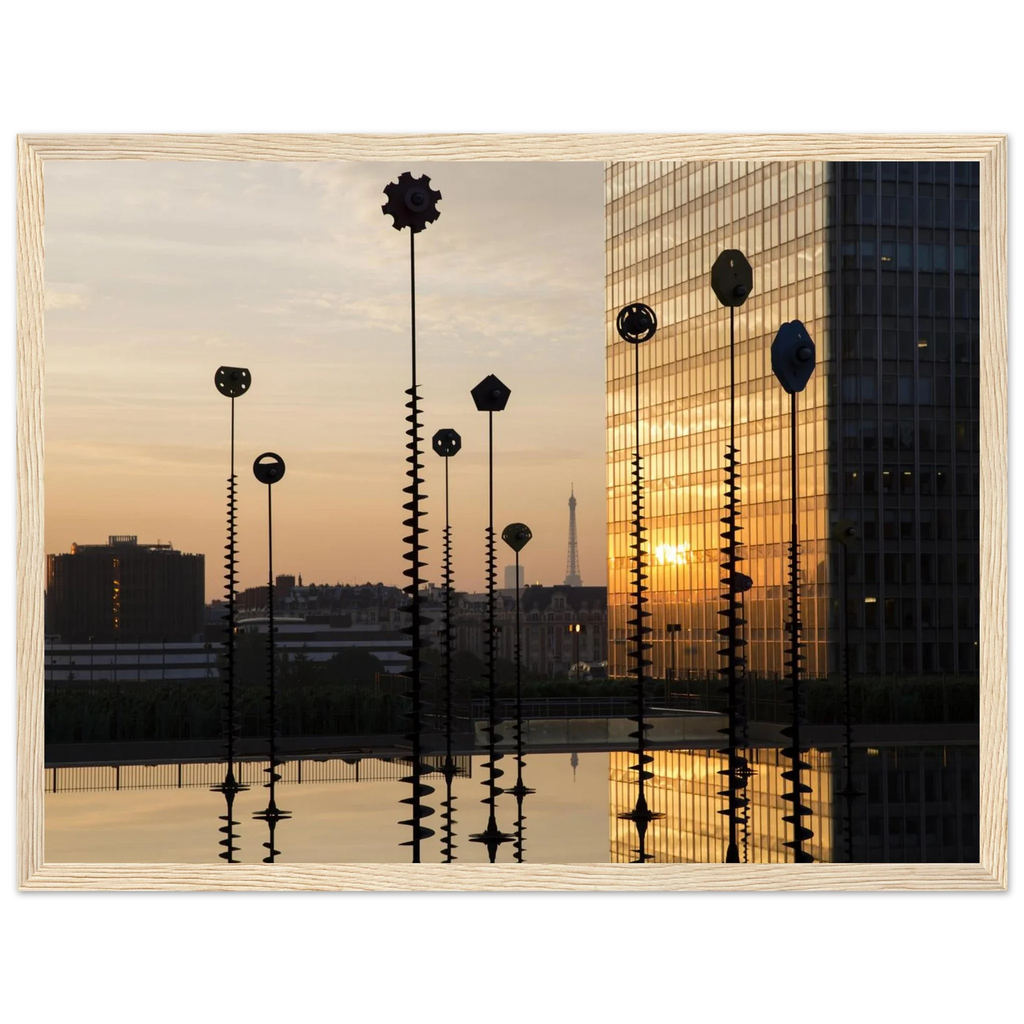Paris, La Défense, photographie d'art de Mohamed Khalil encadrée – visuel 6