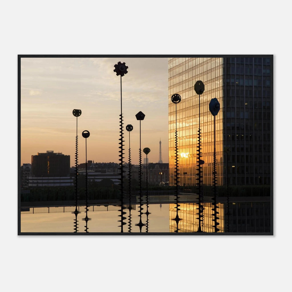 Paris, La Défense, photographie d'art de Mohamed Khalil encadrée – visuel 7