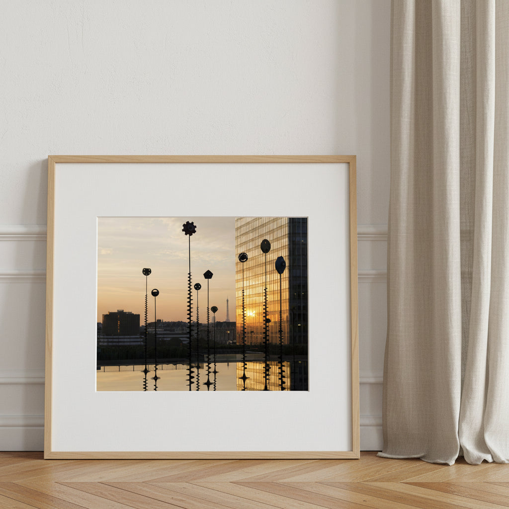 Photographie d'art Paris, La Défense par Mohamed Khalil – tirage photo
