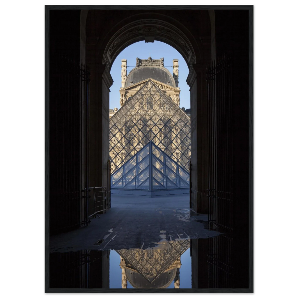 Paris, Louvre, photographie d'art de Mohamed Khalil encadrée – visuel 6