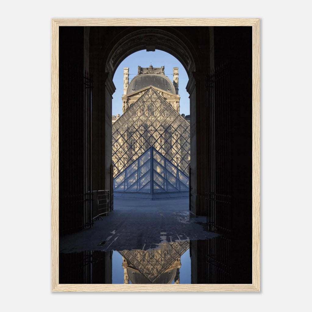 Paris, Louvre, photographie d'art de Mohamed Khalil encadrée – visuel 7
