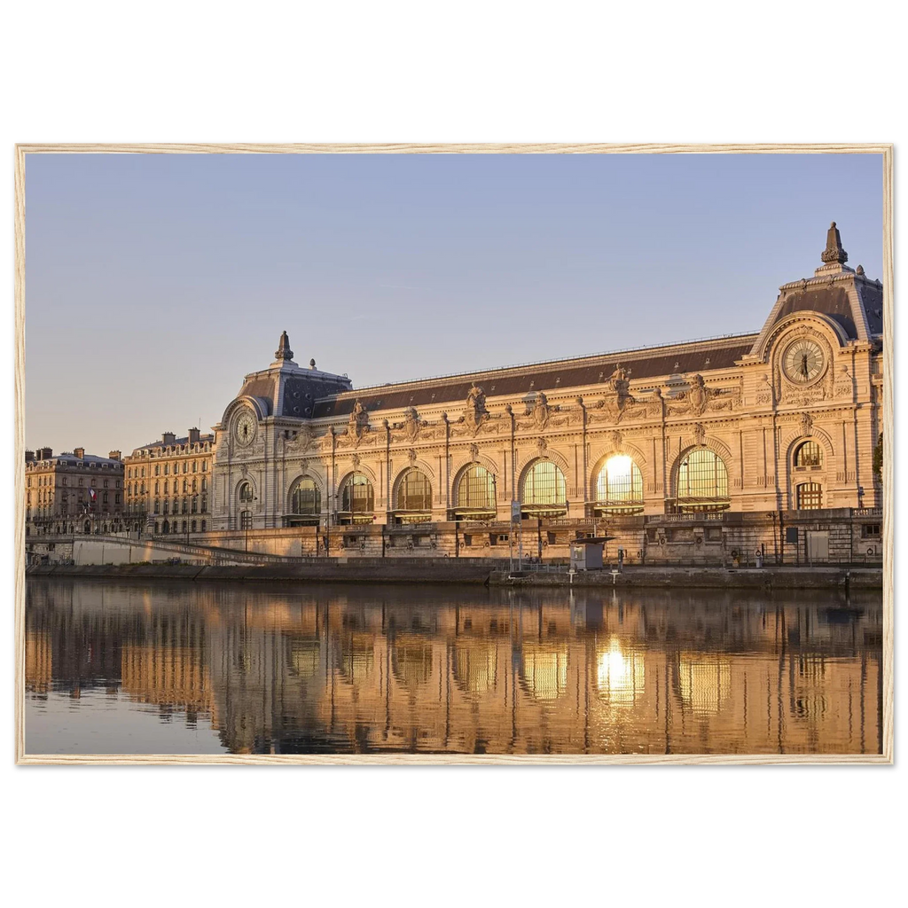 Paris, Musée d'Orsay, photographie d'art de Mohamed Khalil encadrée – visuel 2