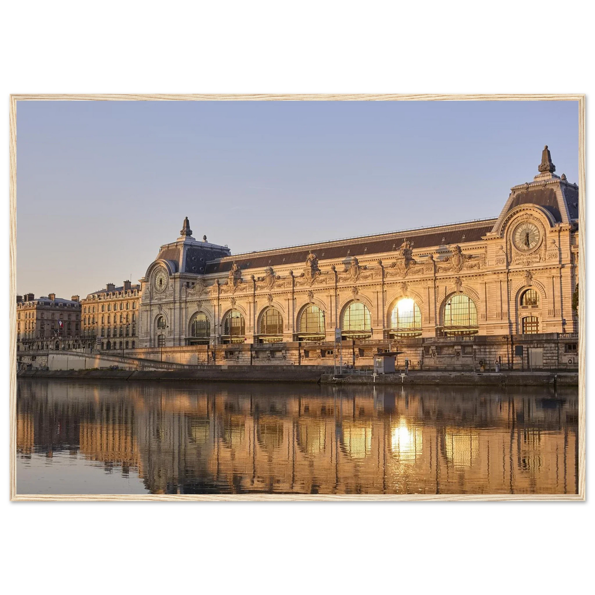 Paris, Musée d'Orsay, photographie d'art de Mohamed Khalil encadrée – visuel 2