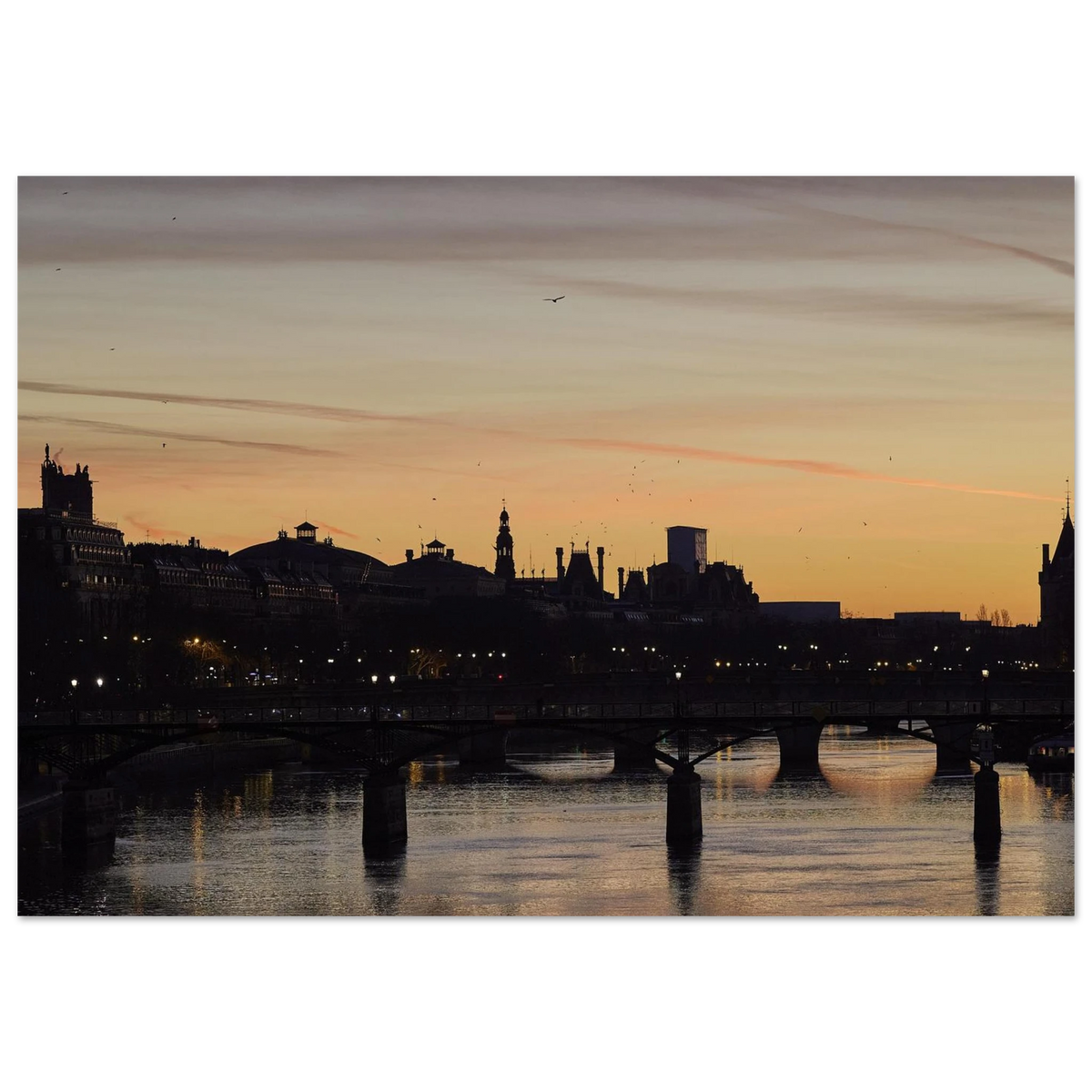 Paris, Pont des Arts, photographie d'art de Mohamed Khalil – visuel 2