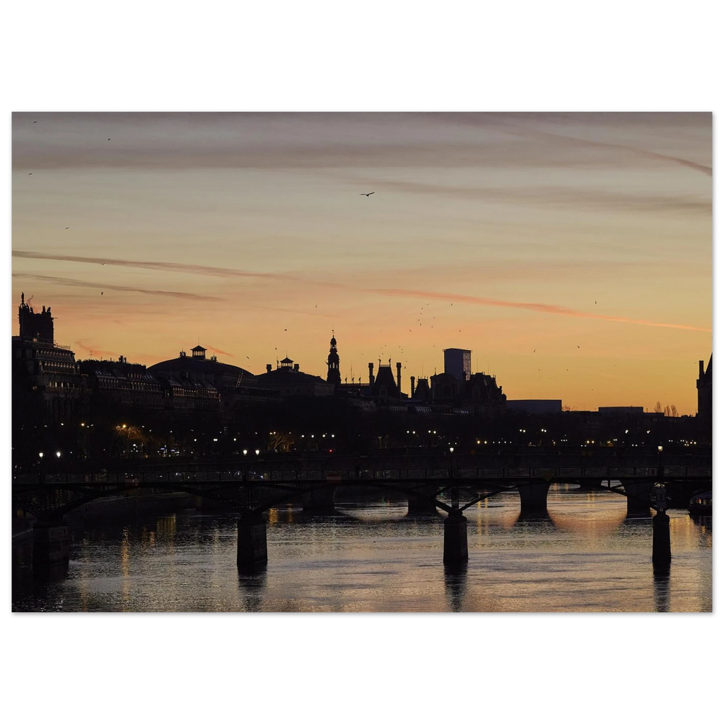 Paris, Pont des Arts, photographie d'art de Mohamed Khalil – visuel 3