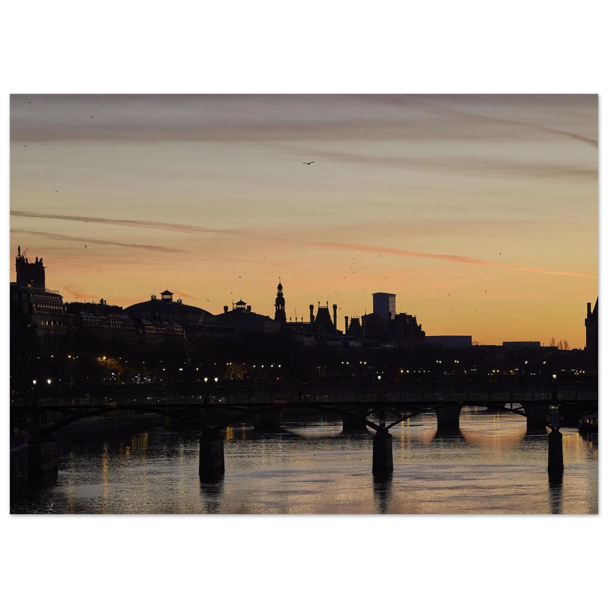 Paris, Pont des Arts, photographie d'art de Mohamed Khalil – visuel 3