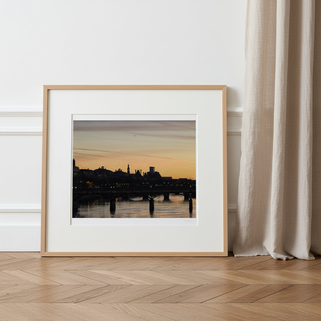 Photographie d'art Paris, Pont des Arts par Mohamed Khalil – tirage photo