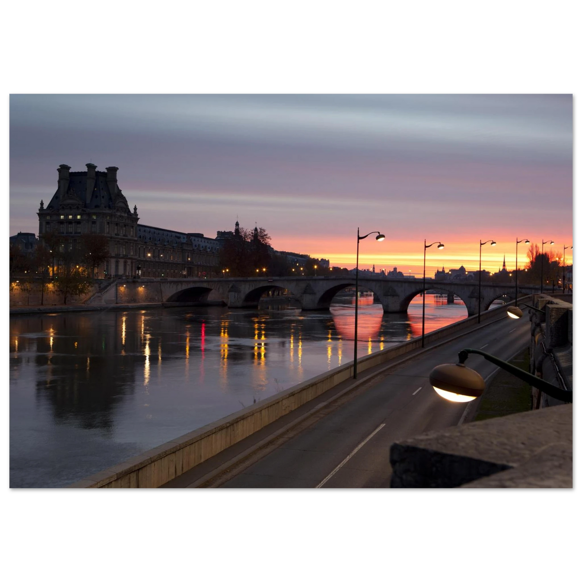 Paris, Pont Royal, photographie d'art de Mohamed Khalil – visuel 2