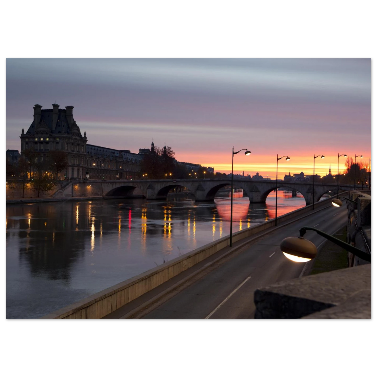 Paris, Pont Royal, photographie d'art de Mohamed Khalil – visuel 3