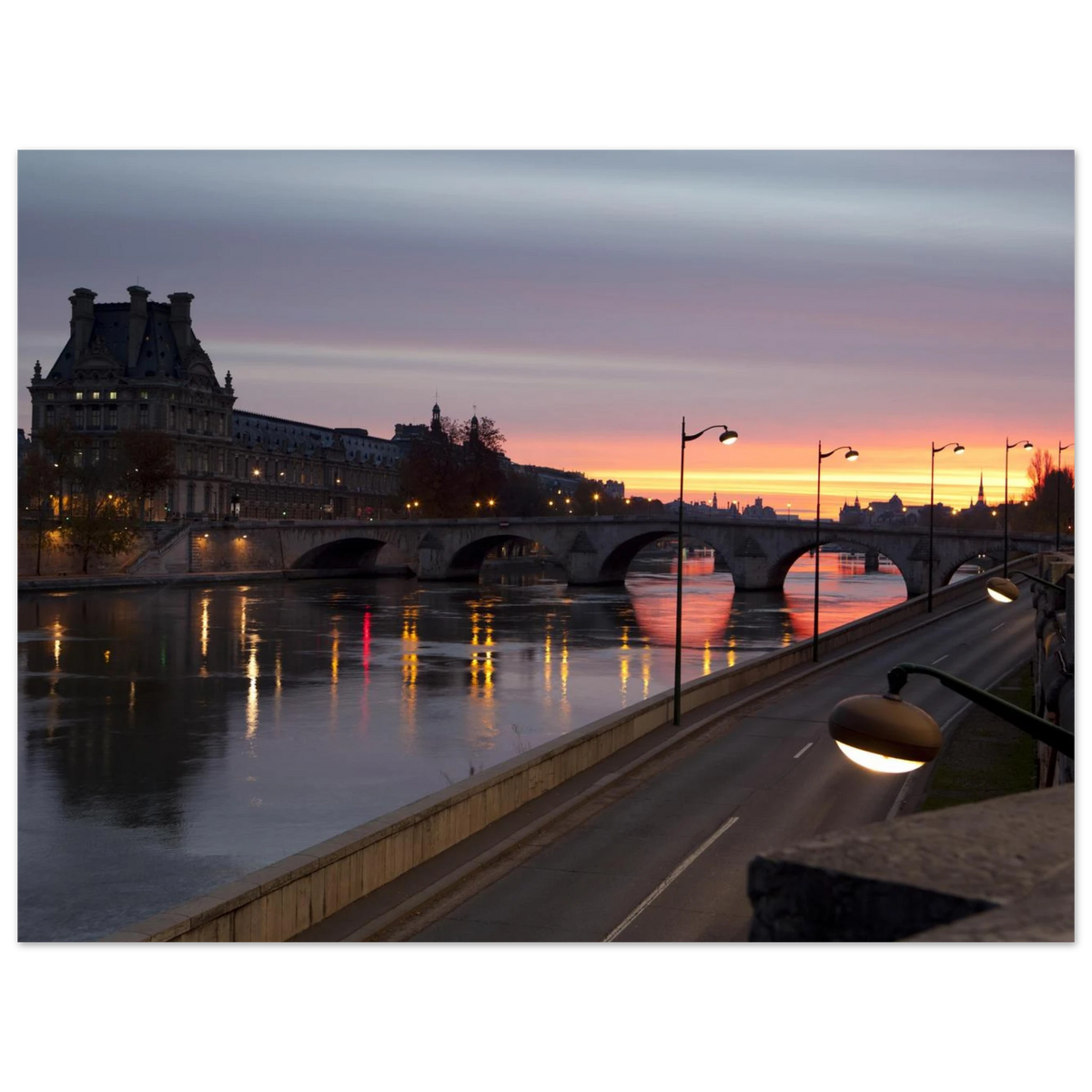 Paris, Pont Royal, photographie d'art de Mohamed Khalil – visuel 4