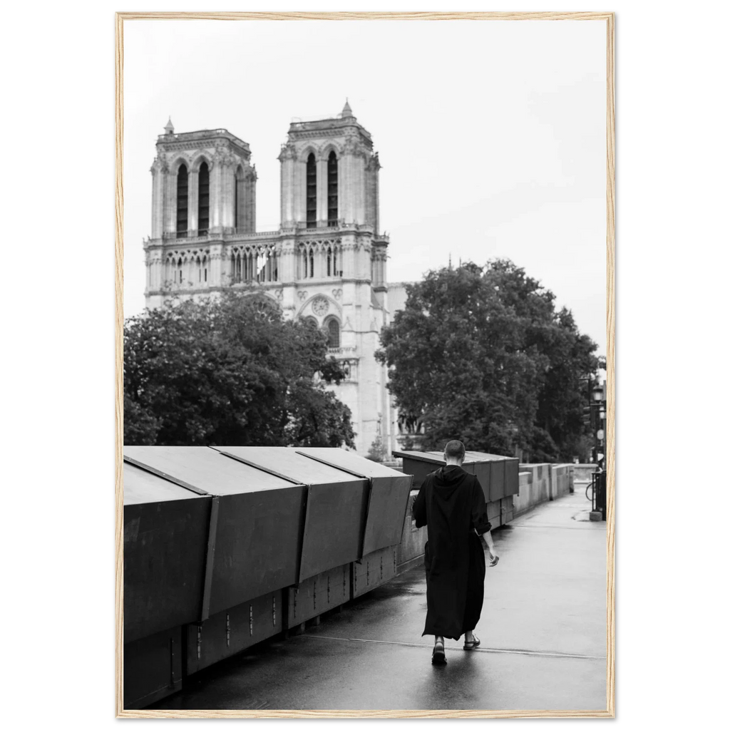 Paris, Quai Saint-Michel, photographie d'art de Mohamed Khalil encadrée – visuel 6