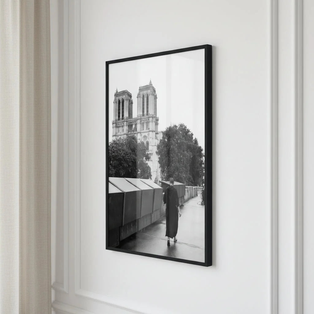 Photographie d'art Paris, Quai Saint-Michel par Mohamed Khalil – tirage encadré
