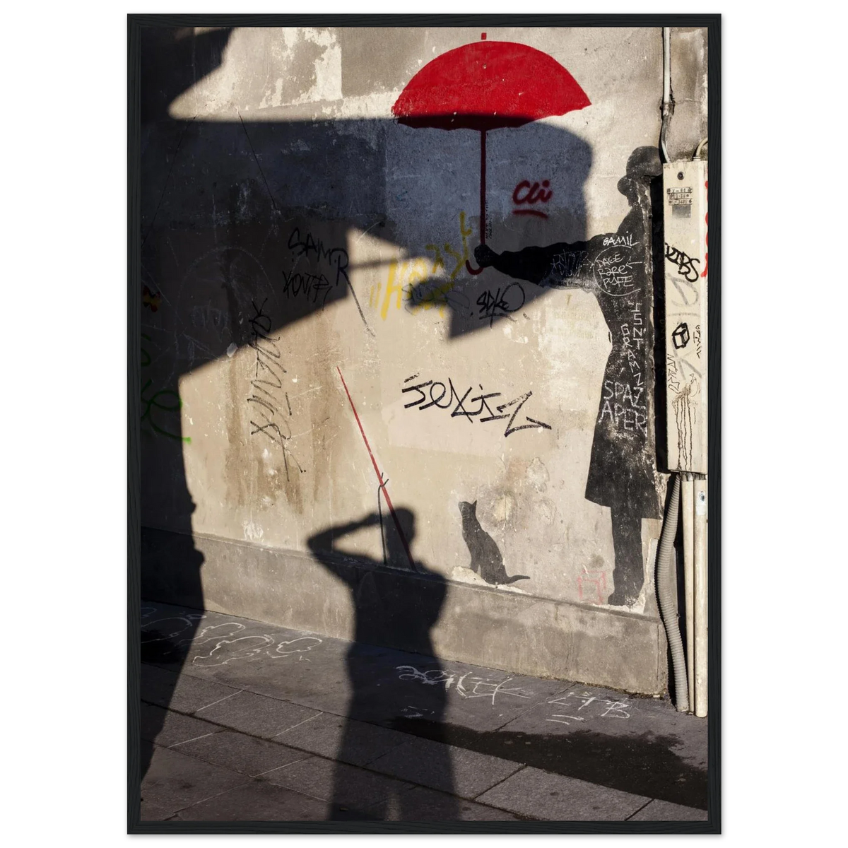 Paris, Rue du Chat qui Pêche, photographie d'art de Mohamed Khalil encadrée – visuel 5