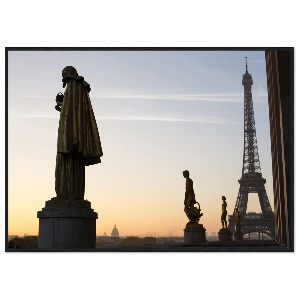 Paris, Trocadéro, photographie d'art de Mohamed Khalil encadrée – visuel 2