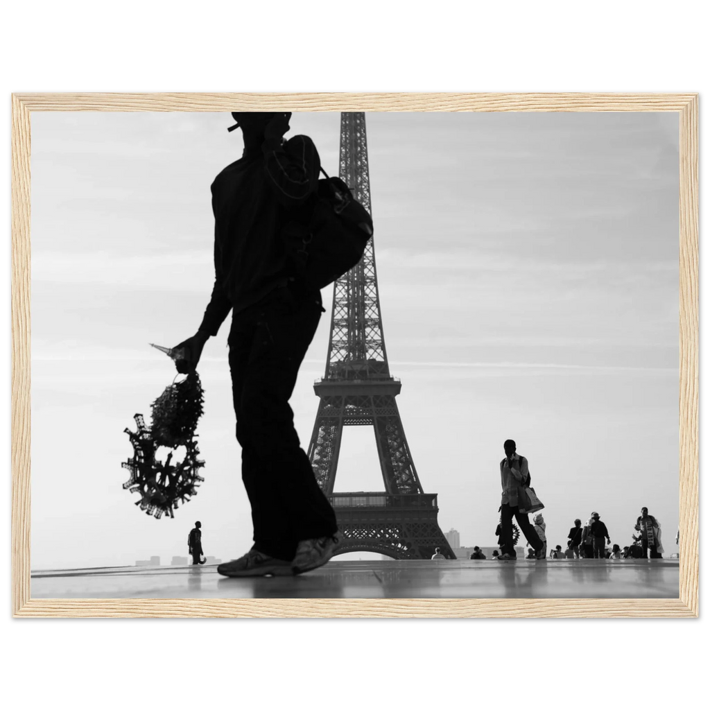 Paris, Trocadéro, photographie d'art de Mohamed Khalil encadrée – visuel 2