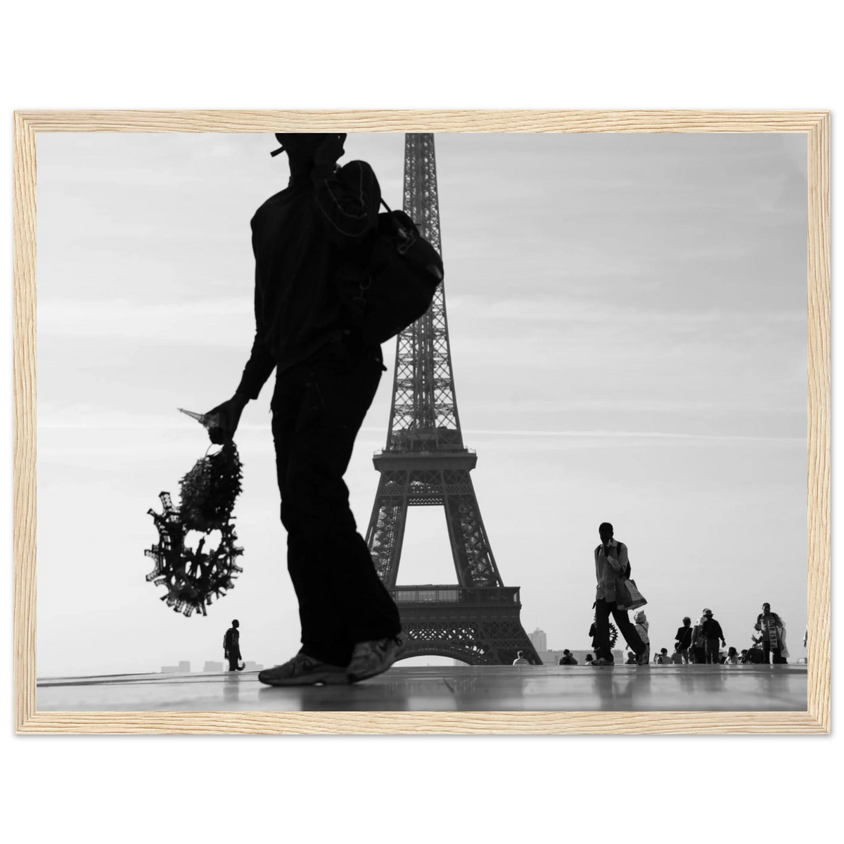 Paris, Trocadéro, photographie d'art de Mohamed Khalil encadrée – visuel 2