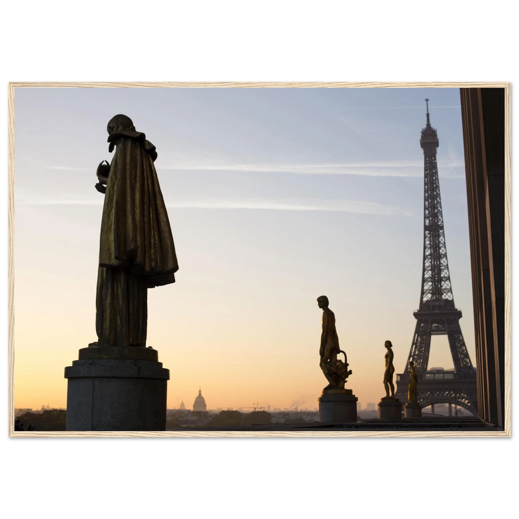 Paris, Trocadéro, photographie d'art de Mohamed Khalil encadrée – visuel 4