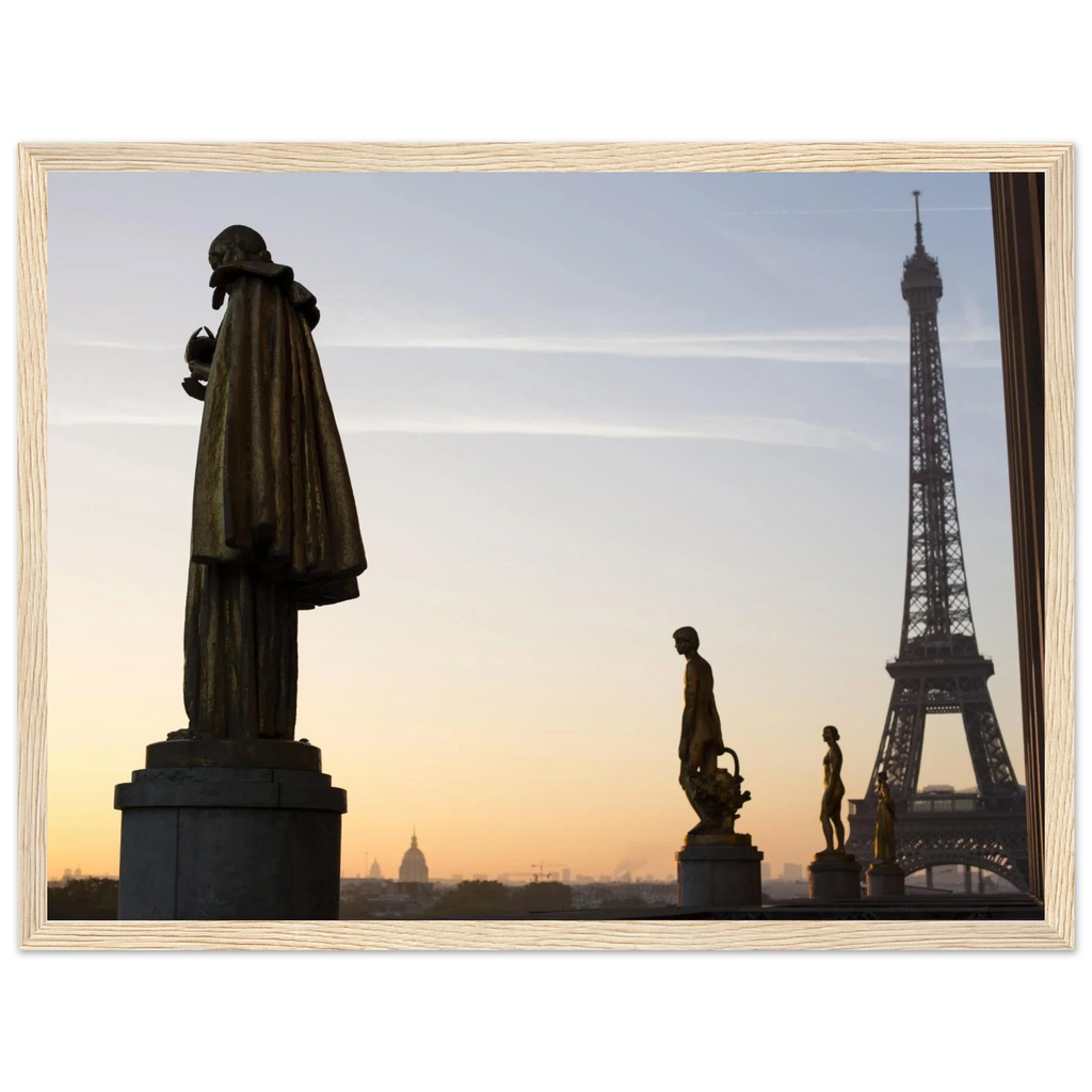 Paris, Trocadéro, photographie d'art de Mohamed Khalil encadrée – visuel 5