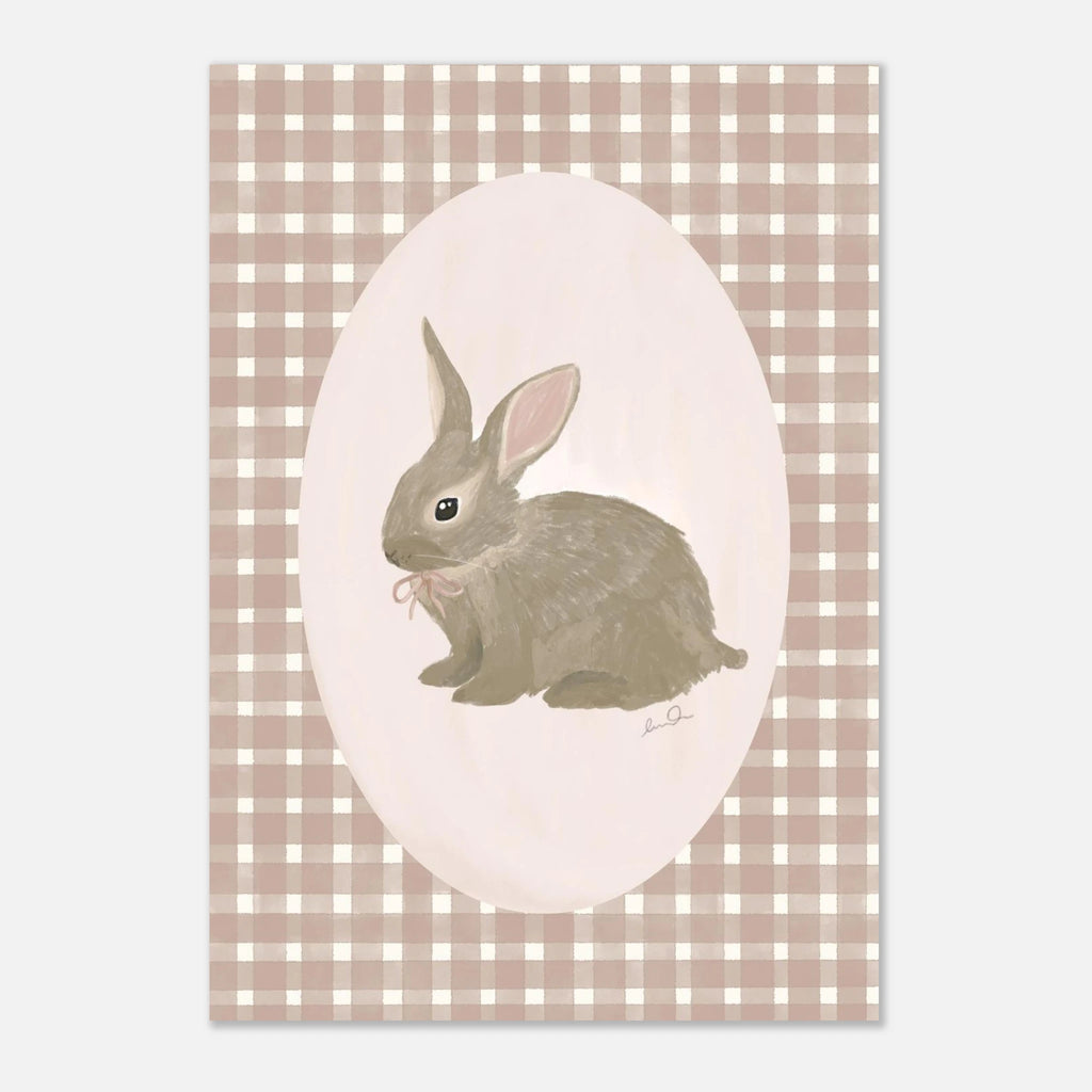 Petit lapin rose, affiche illustrée d'Émilie J. Ouellet – visuel 11