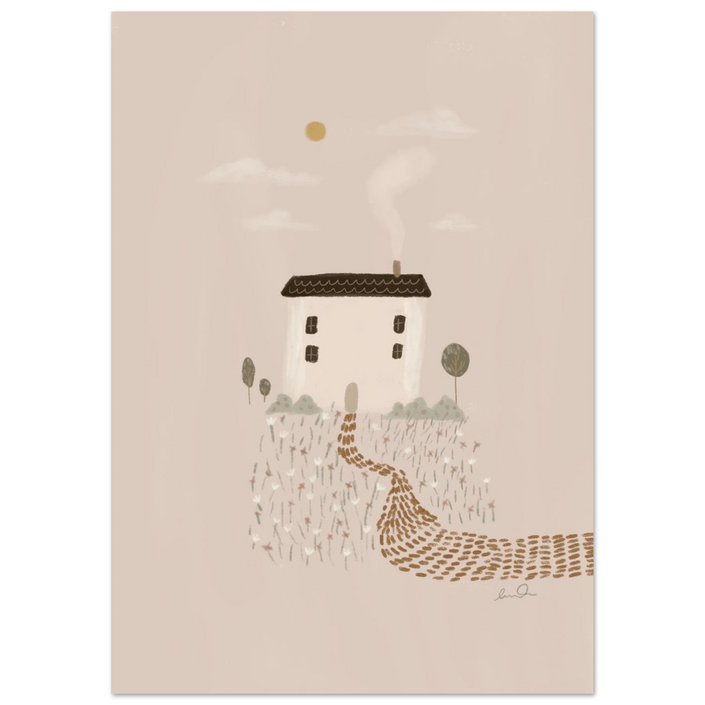 Petite maison, affiche illustrée d'Émilie J. Ouellet – visuel 10