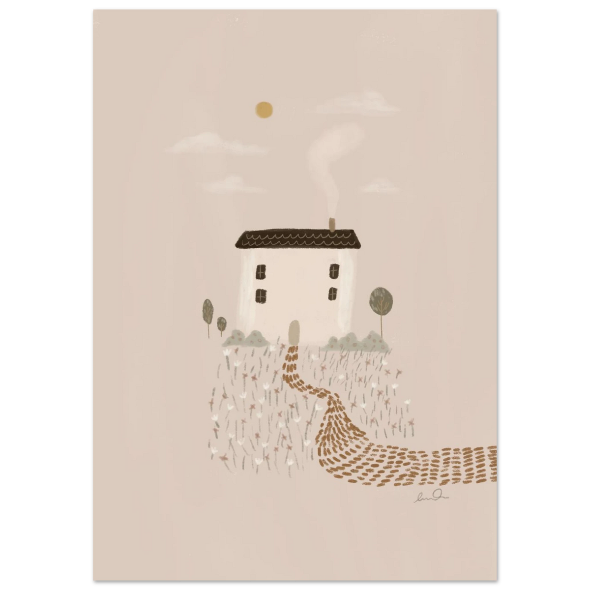 Petite maison, affiche illustrée d'Émilie J. Ouellet – visuel 10