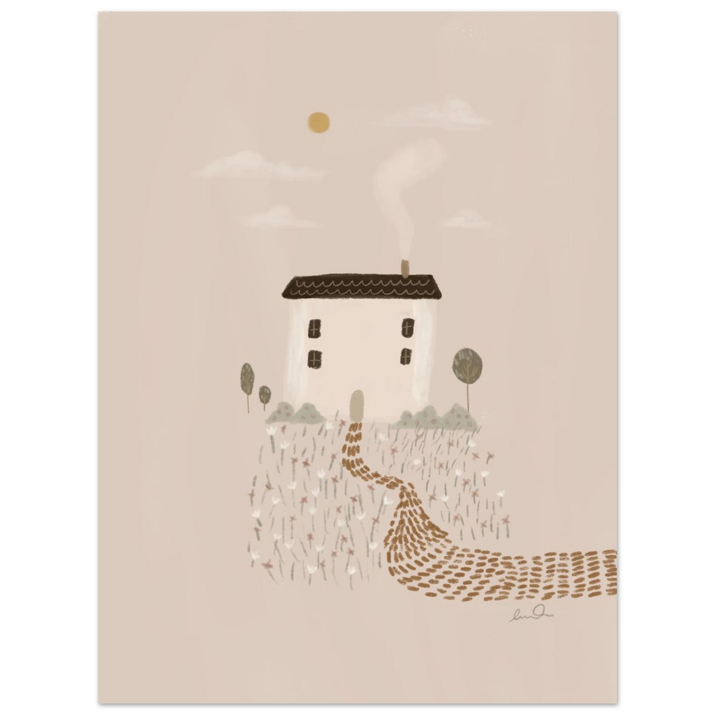 Petite maison, affiche illustrée d'Émilie J. Ouellet – visuel 11