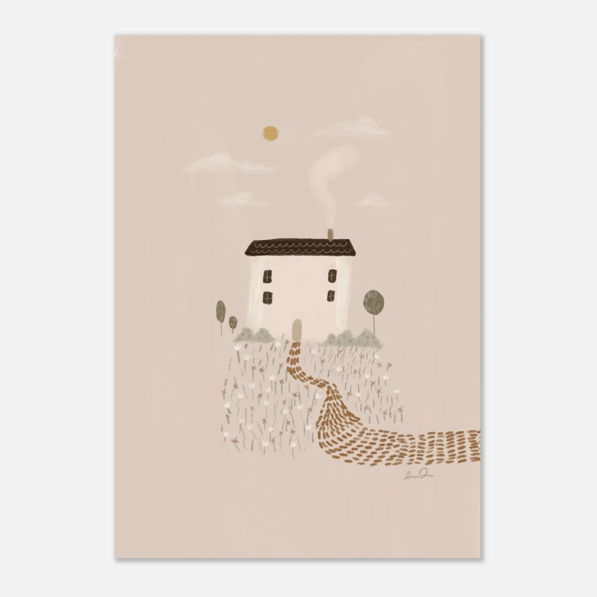 Petite maison, affiche illustrée d'Émilie J. Ouellet – visuel 13