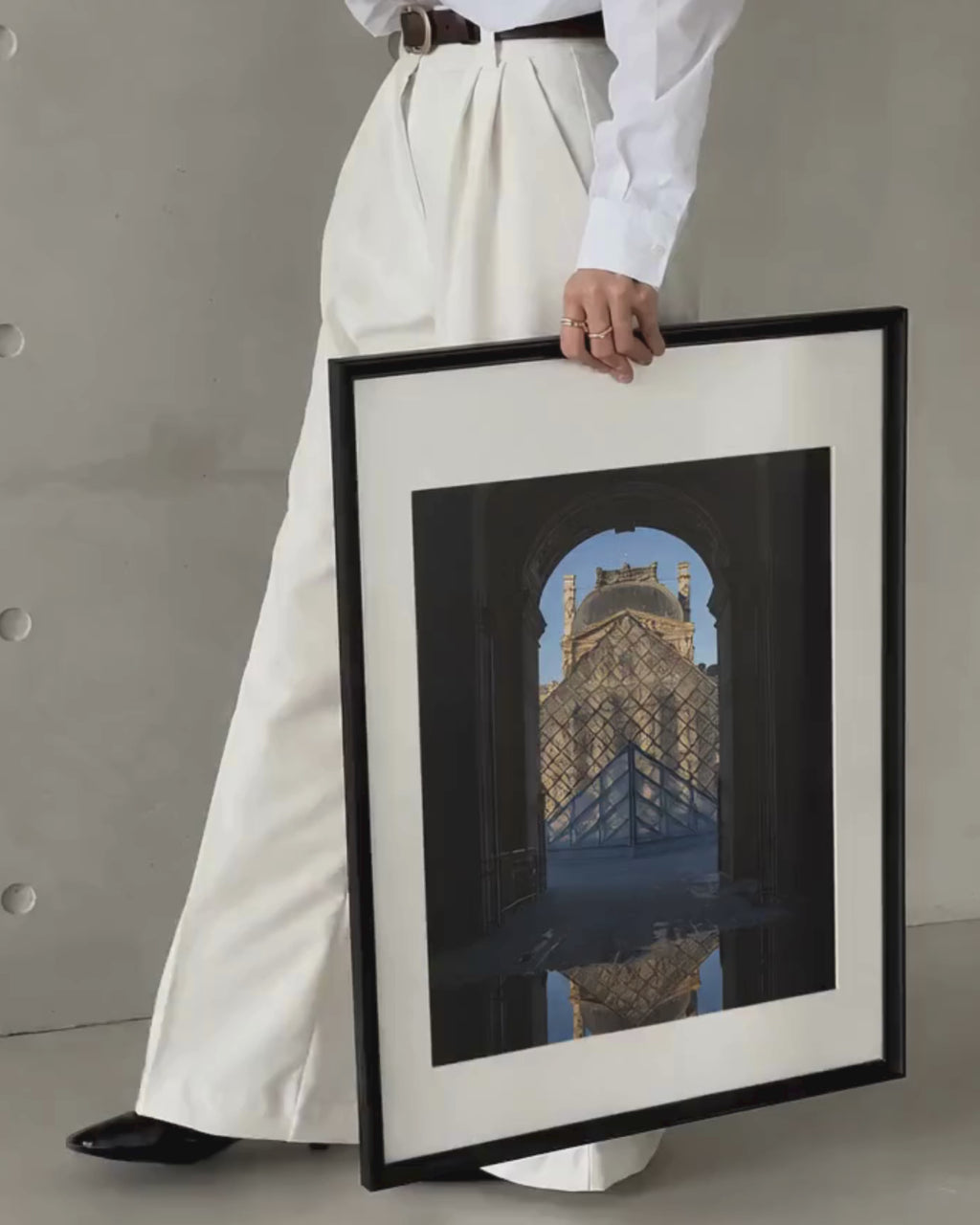 Paris, Louvre, photographie d'art de Mohamed Khalil – visuel 3