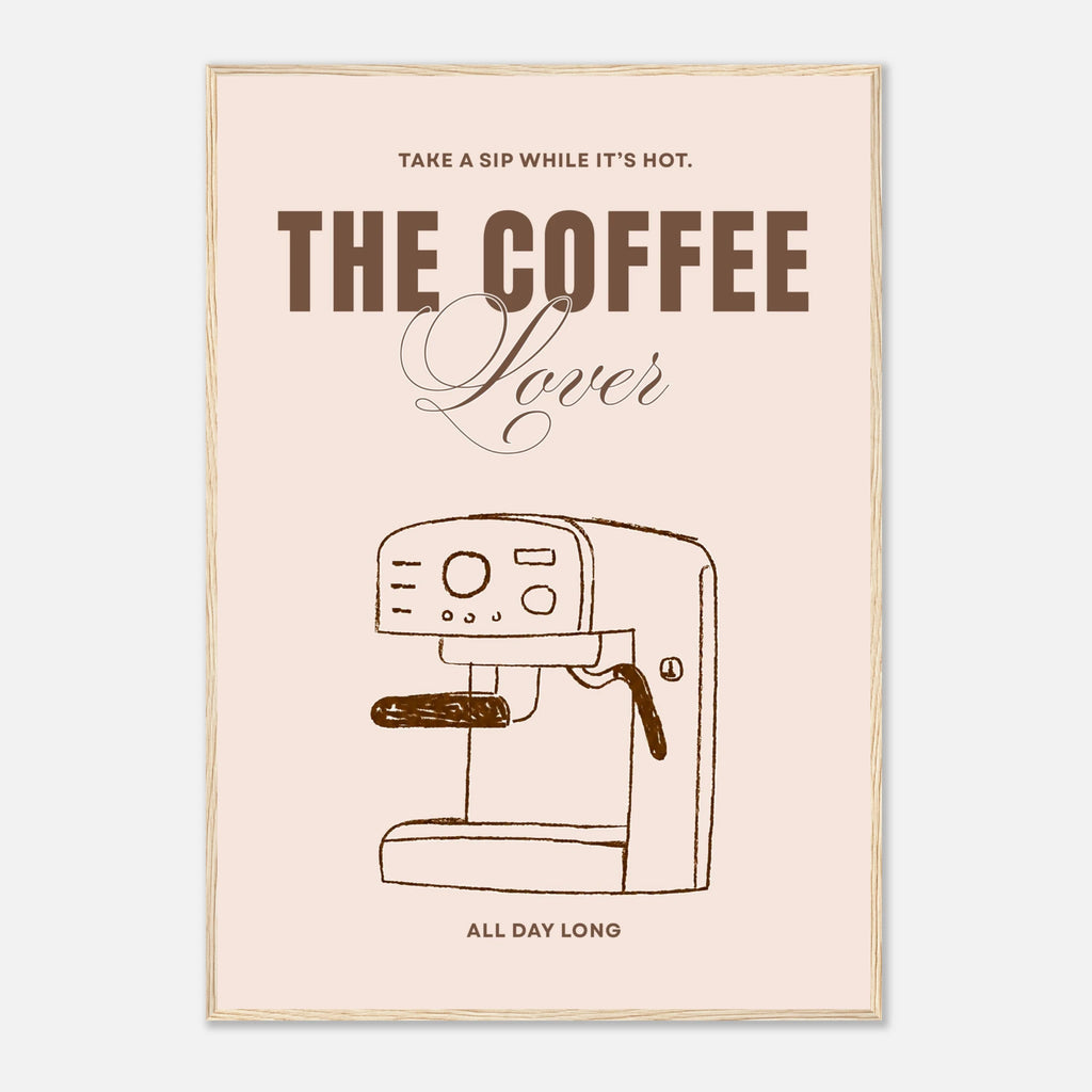The Coffee Lover, affiche encadrée – visuel 9, ADR Gallery