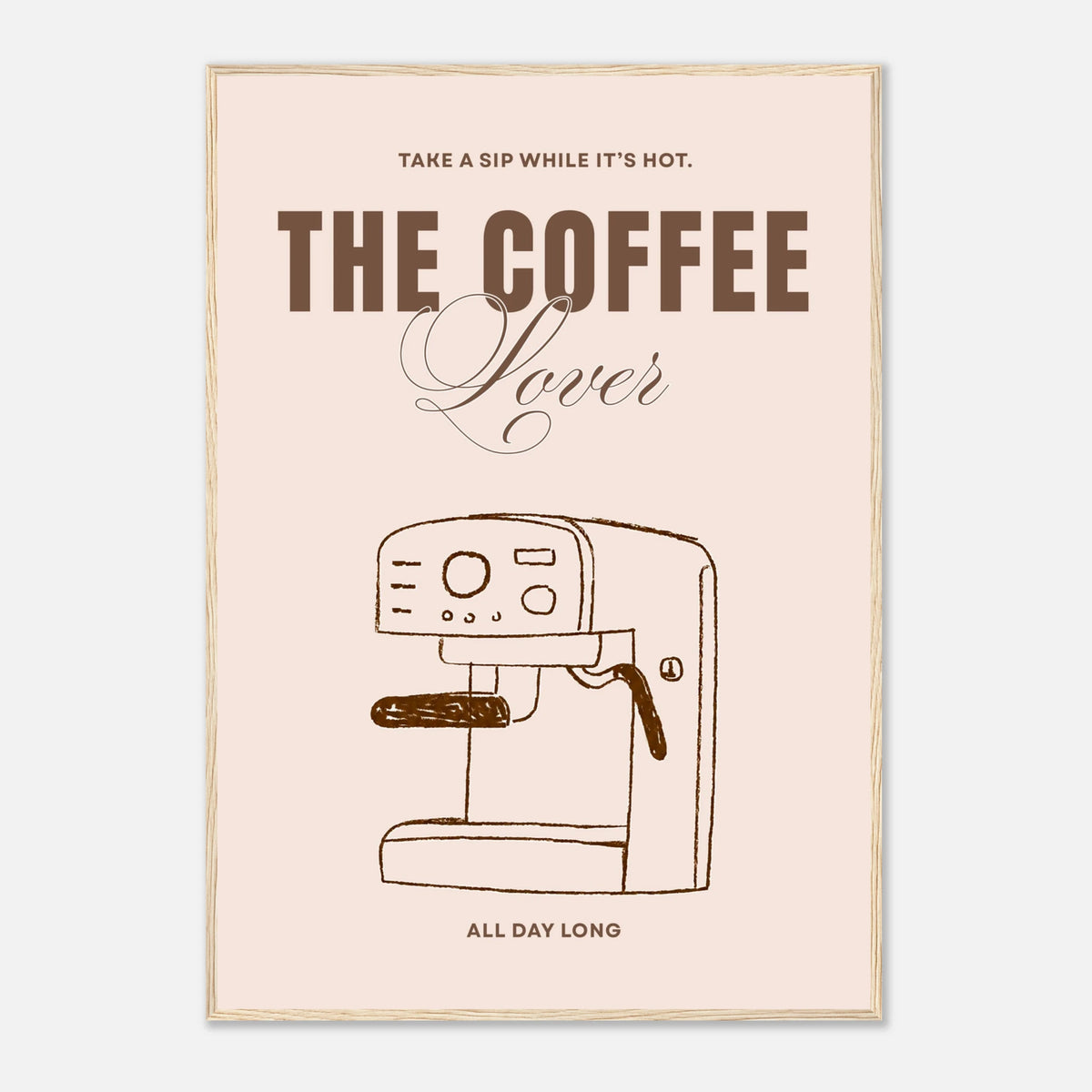The Coffee Lover, affiche encadrée – visuel 9, ADR Gallery