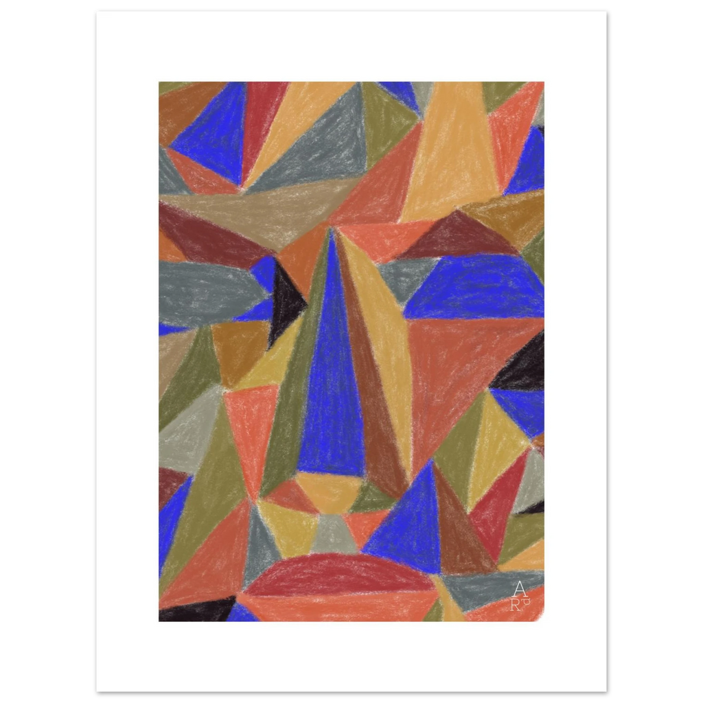The Face Patchwork N°1 par Aude de Riberolles – visuel 3 de l'affiche d'art