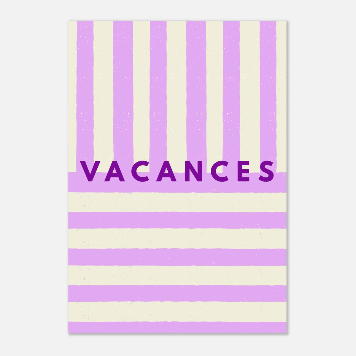 Affiche typographique « VACANCES », ADR Gallery – visuel 5